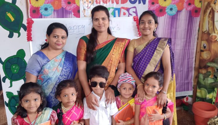 Gurupujotsavam in London Kids